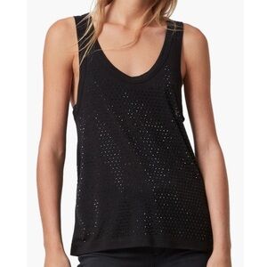 All Saints Orvi Sparkle Tank Top
